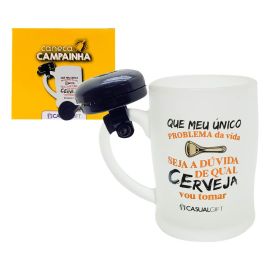 CANECA CAMPAINHA 400ML QUAL CERVEJA CCF022
