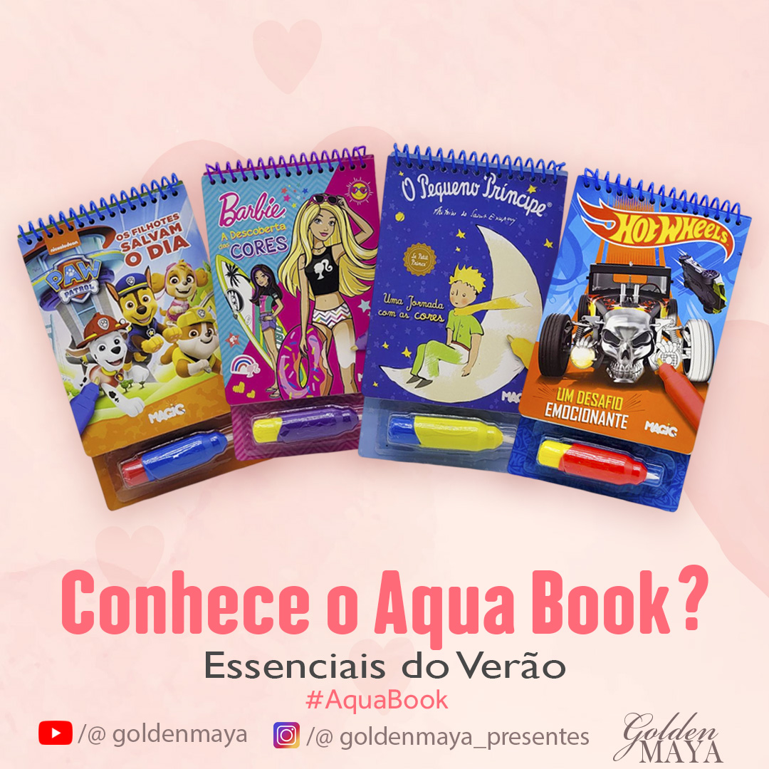 AquaBook de Desenhos Infantis